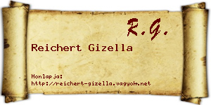 Reichert Gizella névjegykártya